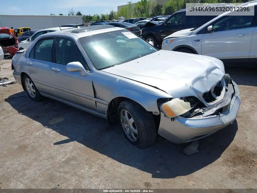2002 Acura Rl 3.5 VIN: JH4KA96532C012396 Lot: 42024433