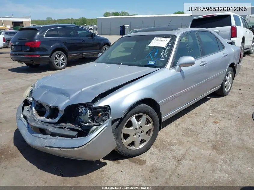 2002 Acura Rl 3.5 VIN: JH4KA96532C012396 Lot: 42024433