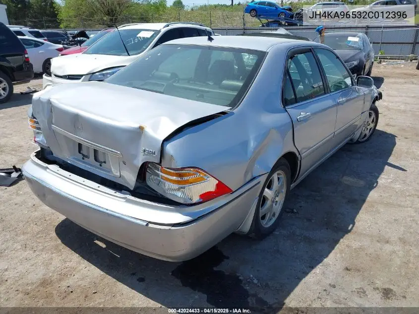 2002 Acura Rl 3.5 VIN: JH4KA96532C012396 Lot: 42024433