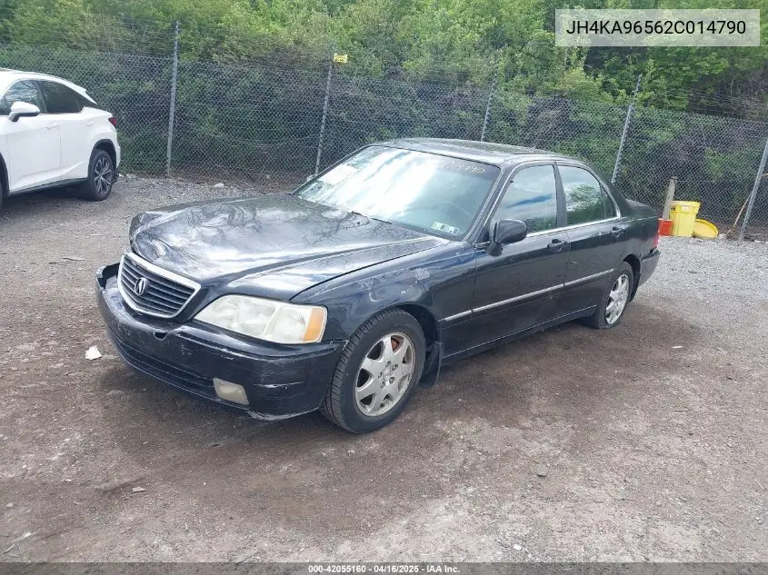 2002 Acura Rl 3.5 VIN: JH4KA96562C014790 Lot: 42055160