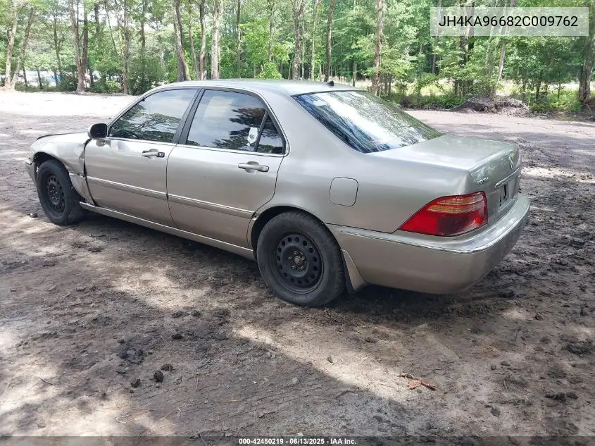 2002 Acura Rl 3.5 VIN: JH4KA96682C009762 Lot: 42450219