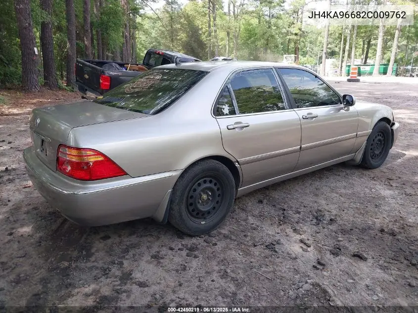 2002 Acura Rl 3.5 VIN: JH4KA96682C009762 Lot: 42450219
