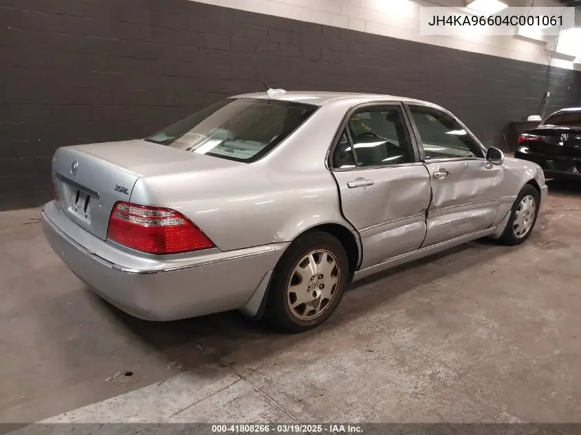 2004 Acura Rl 3.5 VIN: JH4KA96604C001061 Lot: 41808266