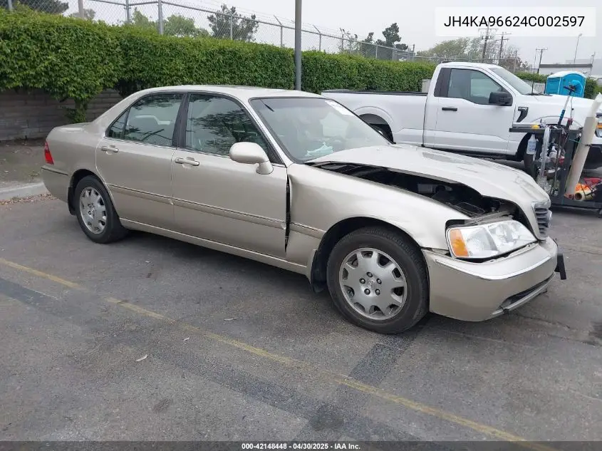 2004 Acura Rl 3.5 VIN: JH4KA96624C002597 Lot: 42148448