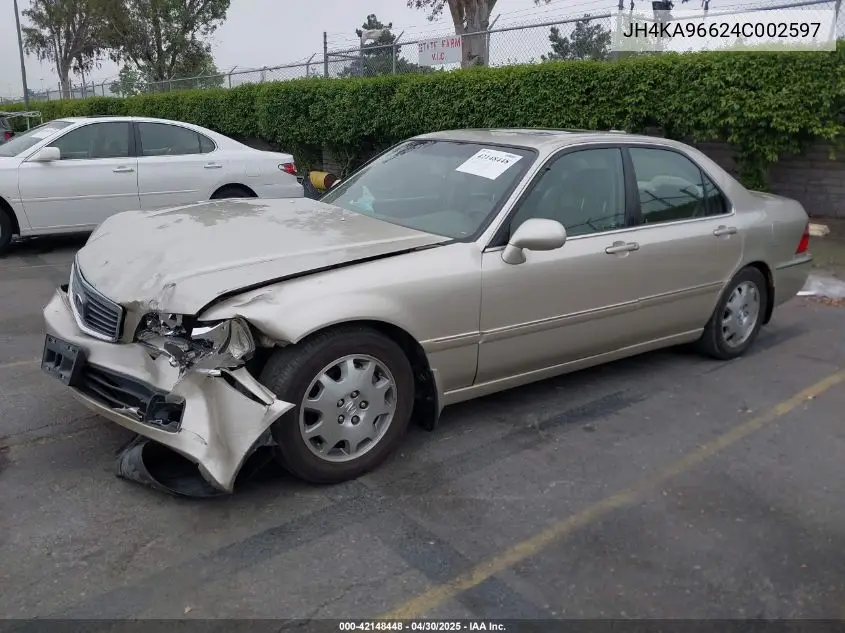 2004 Acura Rl 3.5 VIN: JH4KA96624C002597 Lot: 42148448