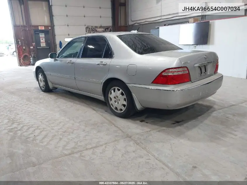2004 Acura Rl 3.5 VIN: JH4KA96654C007034 Lot: 42337584