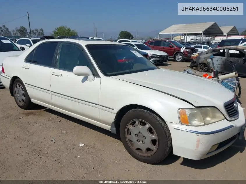 2004 Acura Rl 3.5 VIN: JH4KA96634C005251 Lot: 42386644