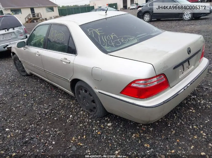 2004 Acura Rl 3.5 VIN: JH4KA96684C005312 Lot: 42523137