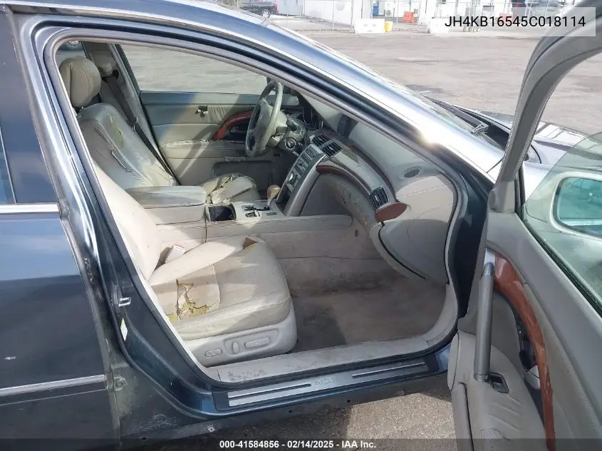2005 Acura Rl 3.5 VIN: JH4KB16545C018114 Lot: 41584856