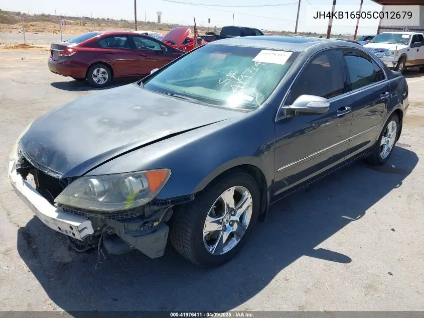 2005 Acura Rl 3.5 VIN: JH4KB16505C012679 Lot: 41976411