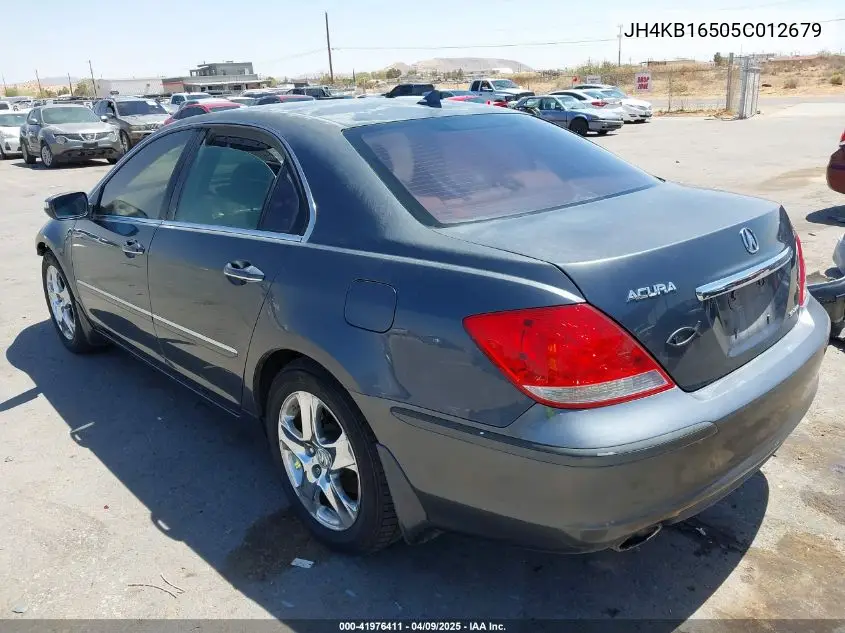 2005 Acura Rl 3.5 VIN: JH4KB16505C012679 Lot: 41976411