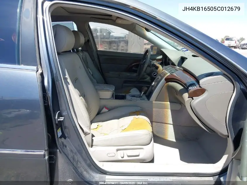 2005 Acura Rl 3.5 VIN: JH4KB16505C012679 Lot: 41976411