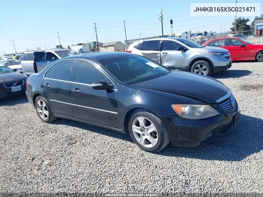 2005 Acura Rl 3.5 VIN: JH4KB165X5C021471 Lot: 42107618
