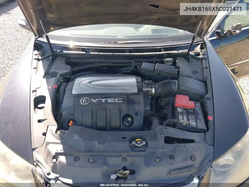 2005 Acura Rl 3.5 VIN: JH4KB165X5C021471 Lot: 42107618