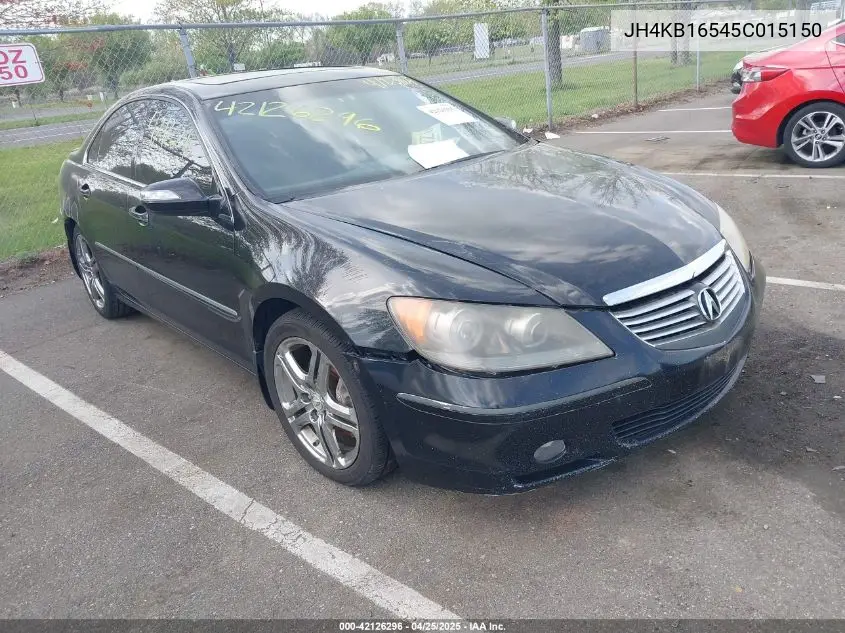 2005 Acura Rl 3.5 VIN: JH4KB16545C015150 Lot: 42126296