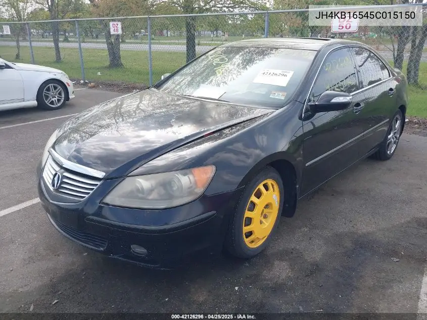 2005 Acura Rl 3.5 VIN: JH4KB16545C015150 Lot: 42126296