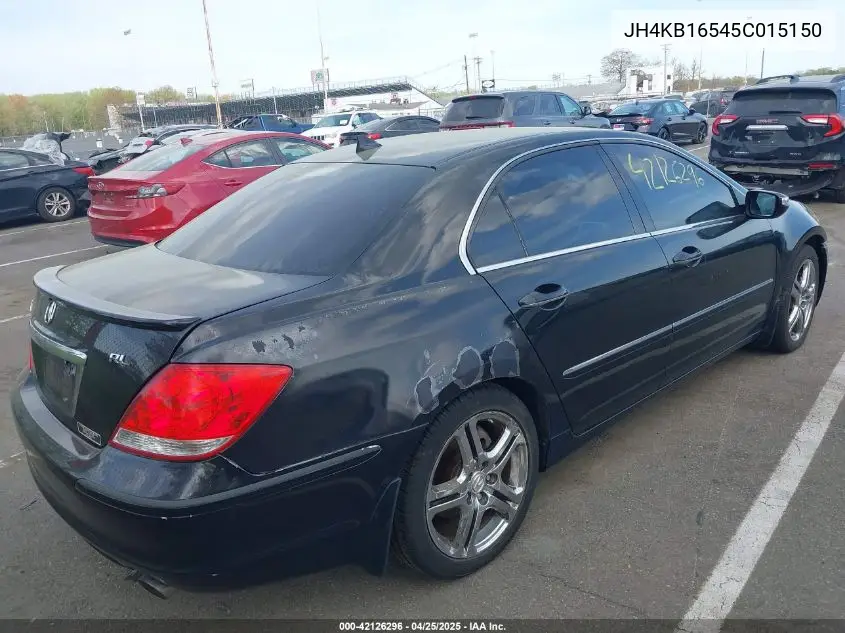 2005 Acura Rl 3.5 VIN: JH4KB16545C015150 Lot: 42126296
