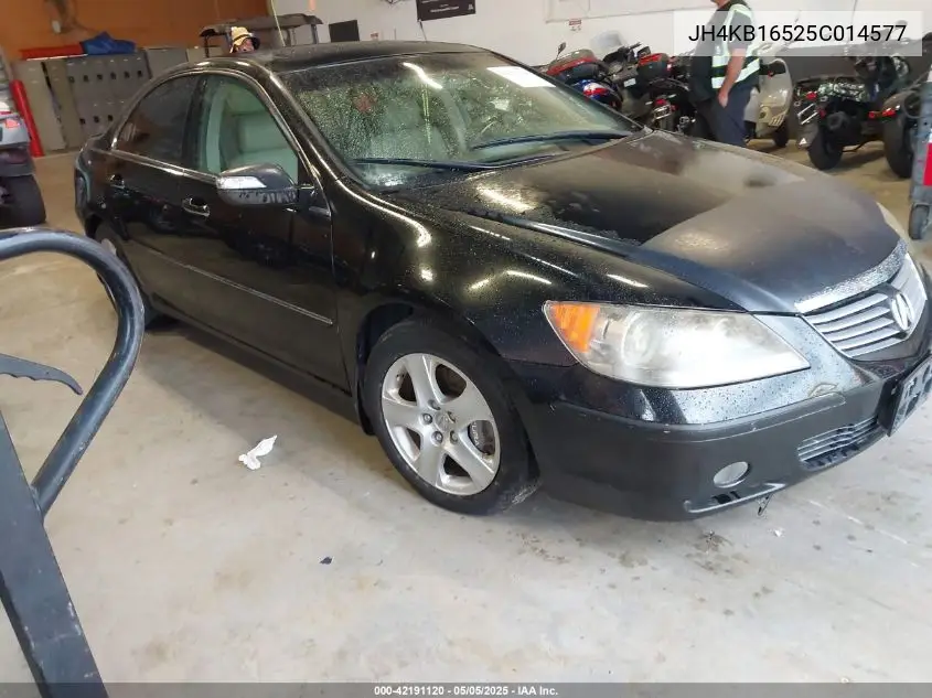 2005 Acura Rl 3.5 VIN: JH4KB16525C014577 Lot: 42191120