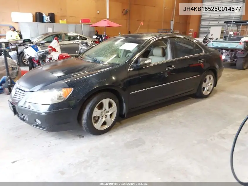 2005 Acura Rl 3.5 VIN: JH4KB16525C014577 Lot: 42191120