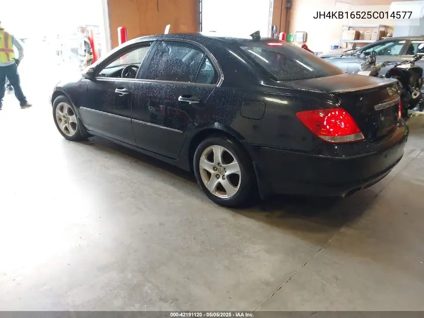 2005 Acura Rl 3.5 VIN: JH4KB16525C014577 Lot: 42191120