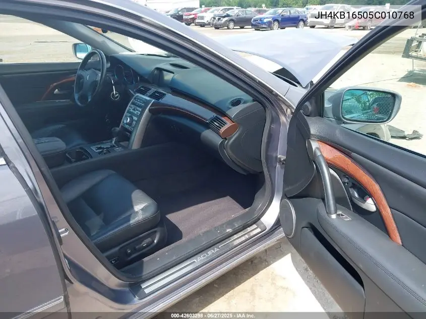 2005 Acura Rl 3.5 VIN: JH4KB16505C010768 Lot: 42603298