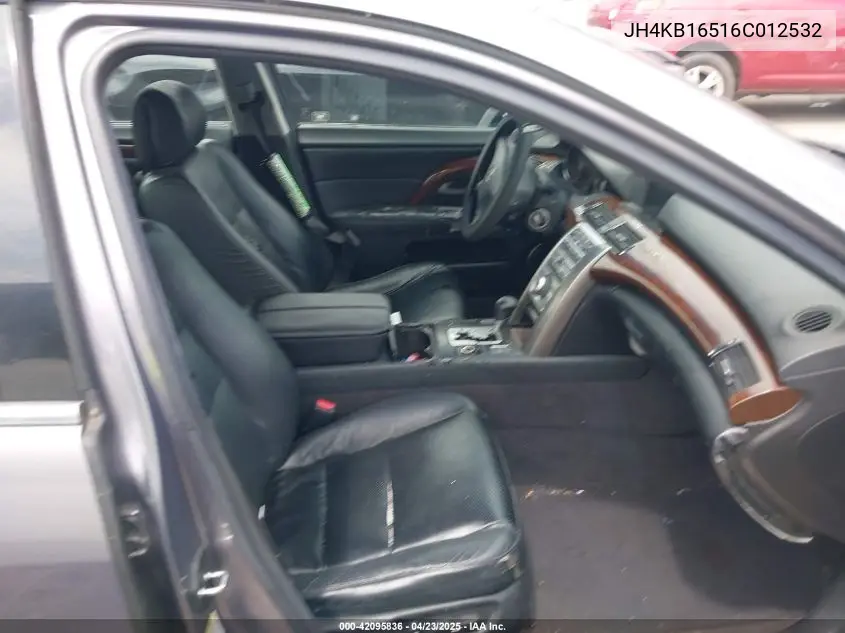2006 Acura Rl 3.5 VIN: JH4KB16516C012532 Lot: 42095836