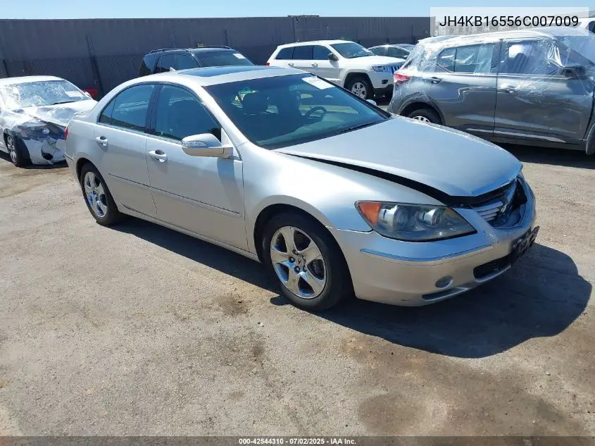 2006 Acura Rl 3.5 VIN: JH4KB16556C007009 Lot: 42544310