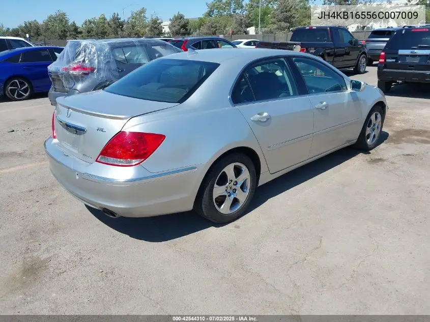 2006 Acura Rl 3.5 VIN: JH4KB16556C007009 Lot: 42544310