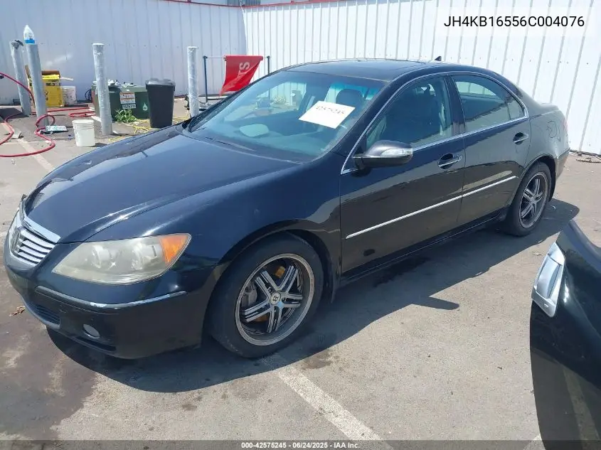 2006 Acura Rl 3.5 VIN: JH4KB16556C004076 Lot: 42575245