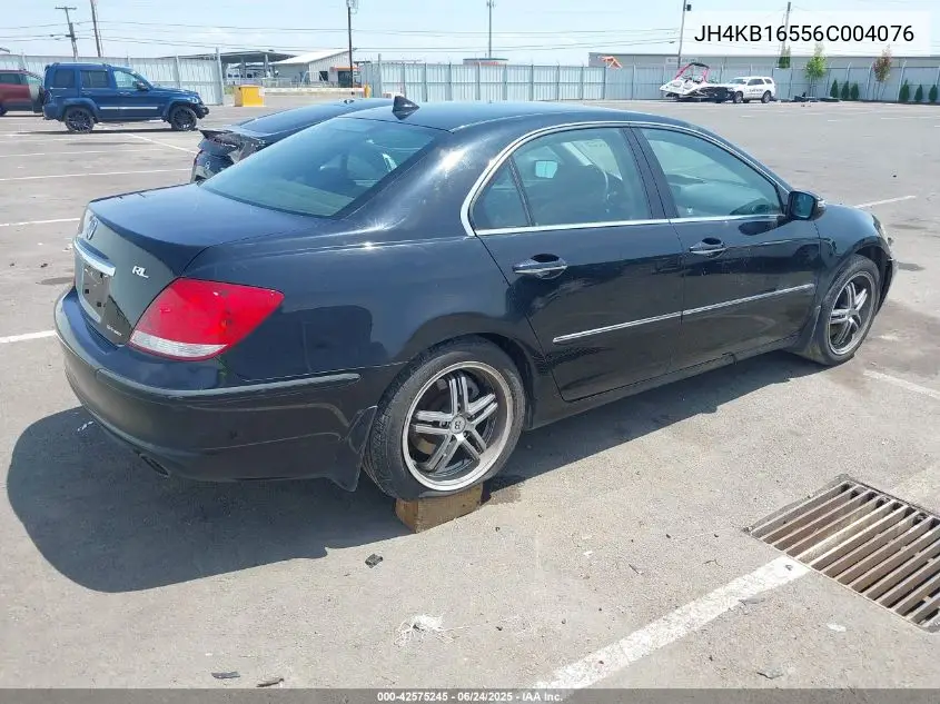 2006 Acura Rl 3.5 VIN: JH4KB16556C004076 Lot: 42575245