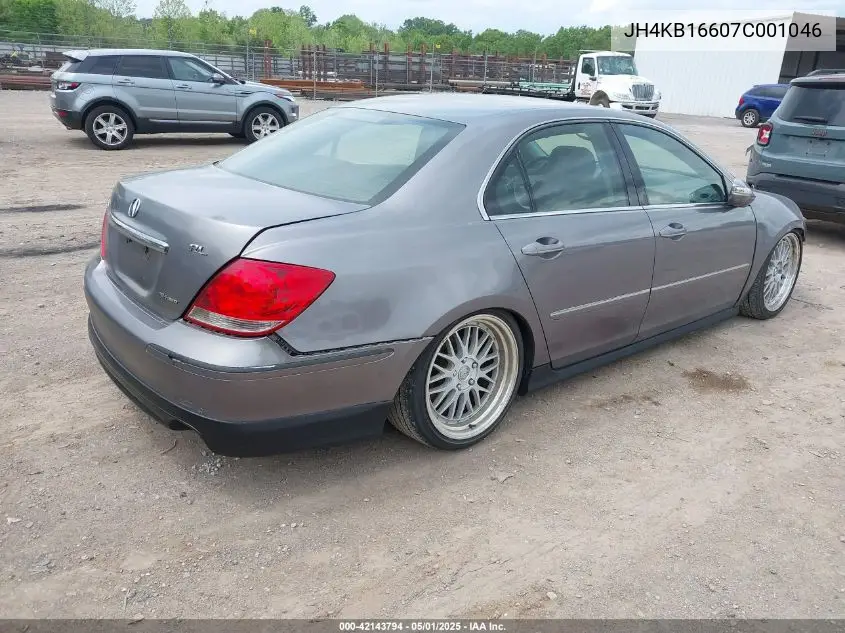 2007 Acura Rl 3.5 VIN: JH4KB16607C001046 Lot: 42143794
