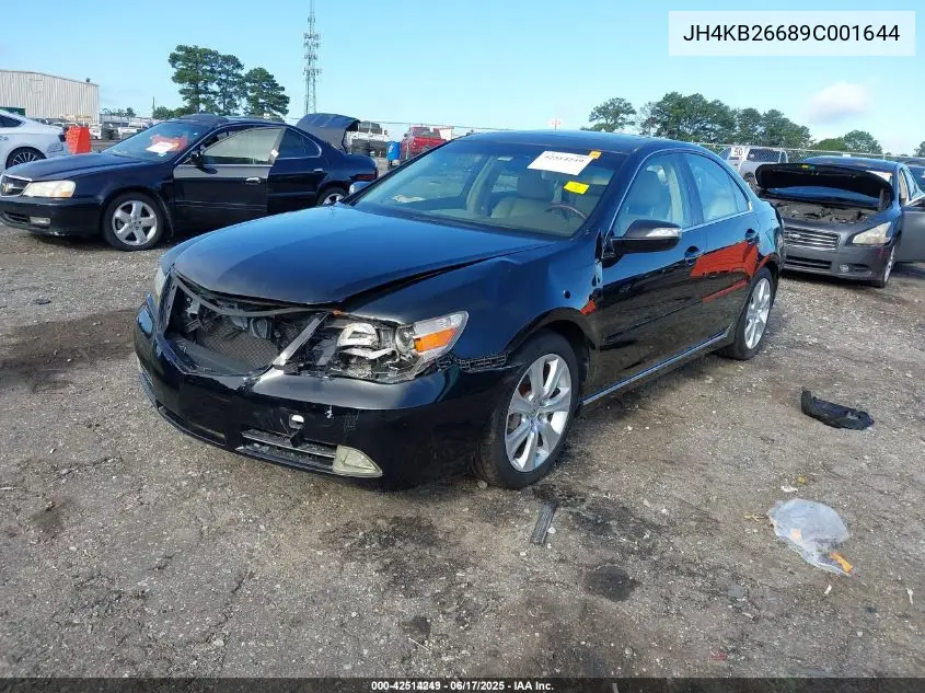 2009 Acura Rl 3.7 VIN: JH4KB26689C001644 Lot: 42514249