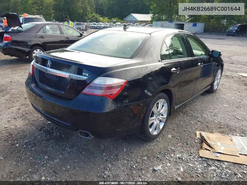 2009 Acura Rl 3.7 VIN: JH4KB26689C001644 Lot: 42514249
