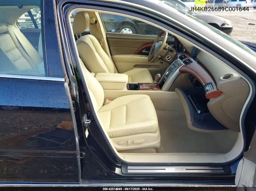 2009 Acura Rl 3.7 VIN: JH4KB26689C001644 Lot: 42514249