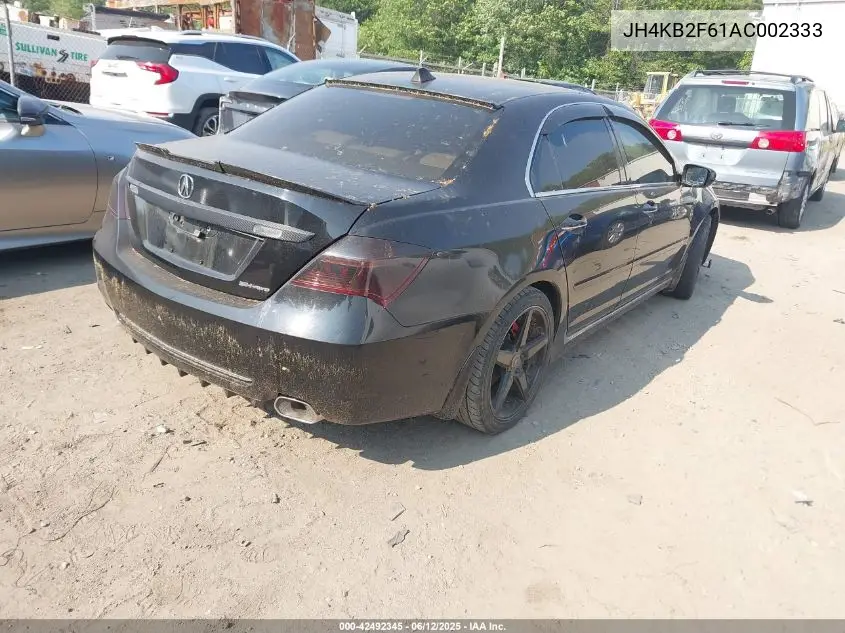 2010 Acura Rl 3.7 VIN: JH4KB2F61AC002333 Lot: 42492345