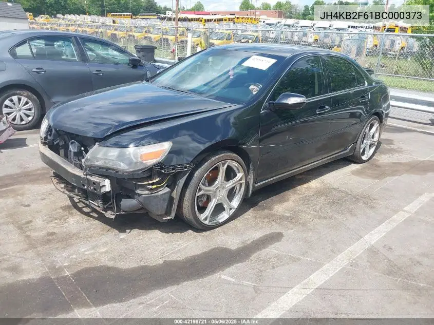 2011 Acura Rl 3.7 VIN: JH4KB2F61BC000373 Lot: 42198721