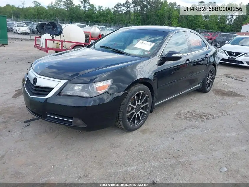 2011 Acura Rl 3.7 VIN: JH4KB2F68BC000256 Lot: 42210558