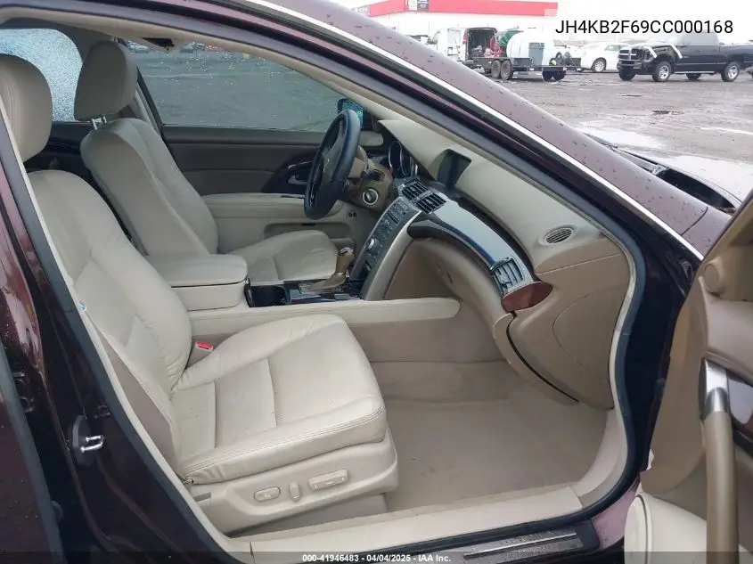 2012 Acura Rl 3.7L Technology Package VIN: JH4KB2F69CC000168 Lot: 41946483