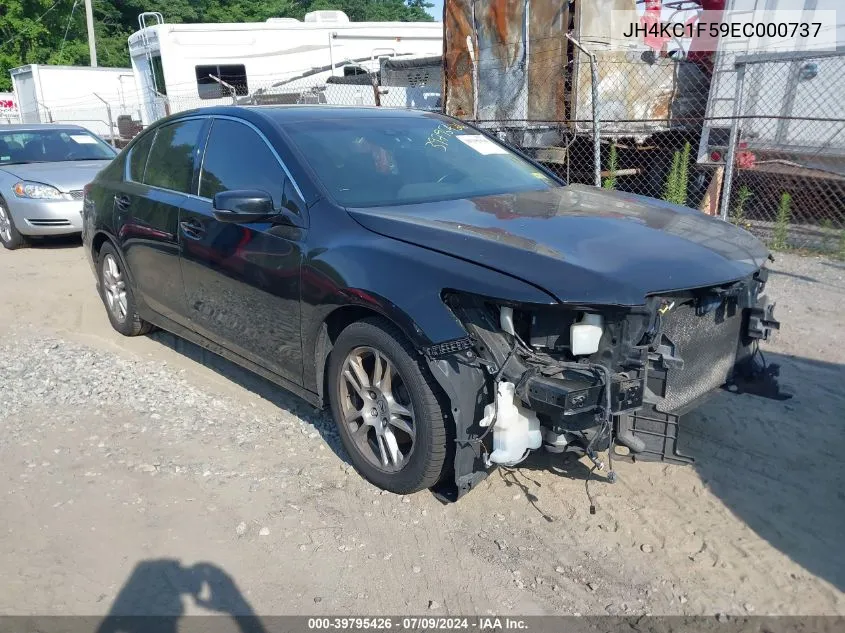 2014 Acura Rlx VIN: JH4KC1F59EC000737 Lot: 39795426
