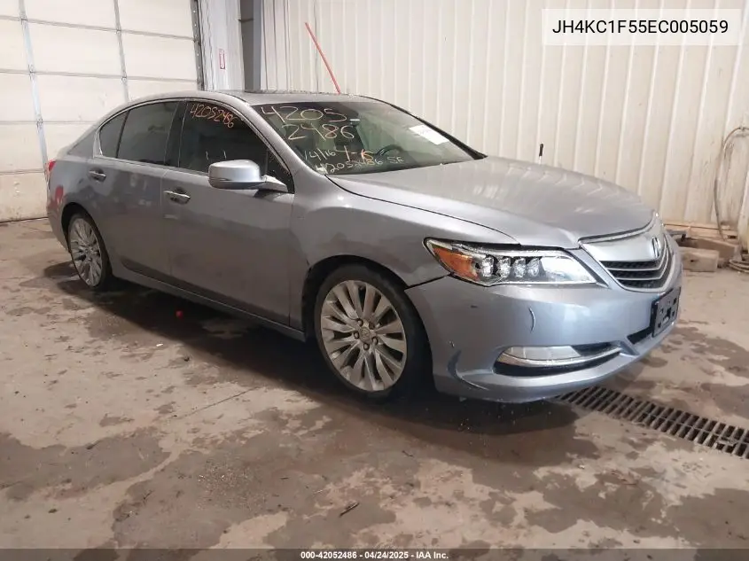 2014 Acura Rlx VIN: JH4KC1F55EC005059 Lot: 42052486