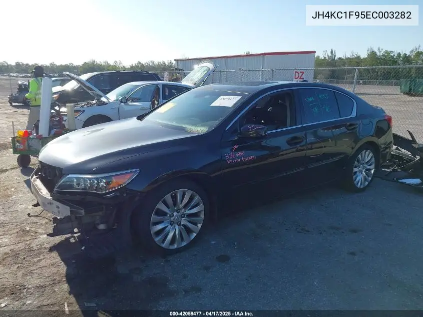 2014 Acura Rlx VIN: JH4KC1F95EC003282 Lot: 42059477