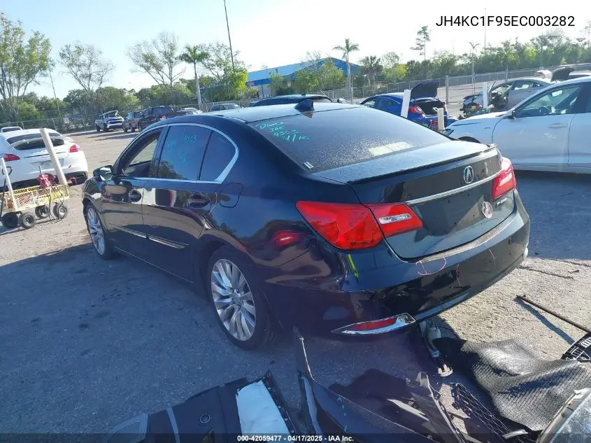 2014 Acura Rlx VIN: JH4KC1F95EC003282 Lot: 42059477