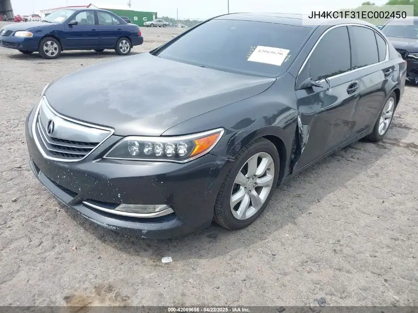 2014 Acura Rlx VIN: JH4KC1F31EC002450 Lot: 42069656