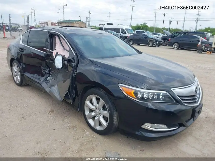 2014 Acura Rlx VIN: JH4KC1F36EC002427 Lot: 42099583