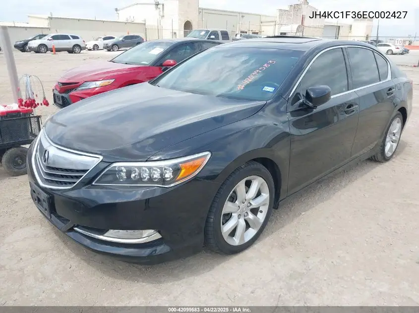 2014 Acura Rlx VIN: JH4KC1F36EC002427 Lot: 42099583