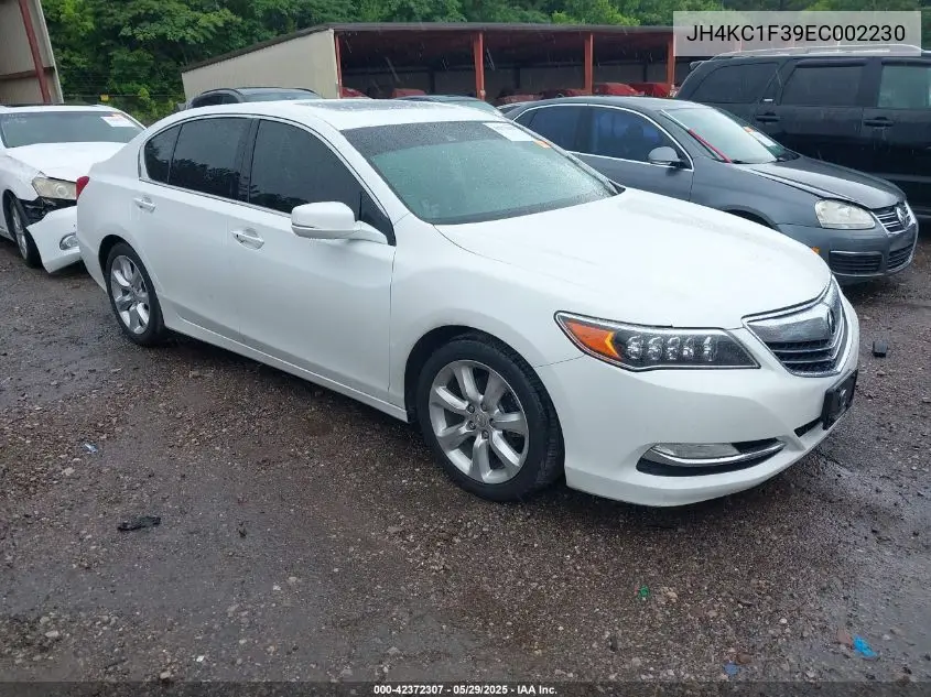 2014 Acura Rlx VIN: JH4KC1F39EC002230 Lot: 42372307