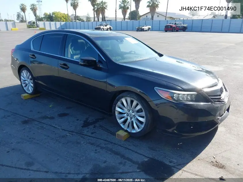 2014 Acura Rlx VIN: JH4KC1F74EC001490 Lot: 42467508