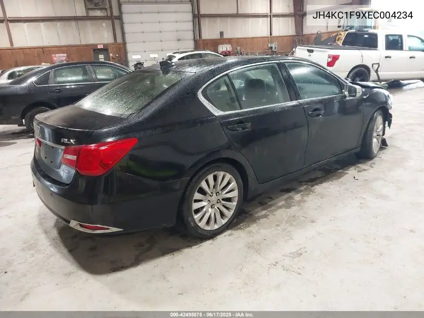 2014 Acura Rlx VIN: JH4KC1F9XEC004234 Lot: 42495875