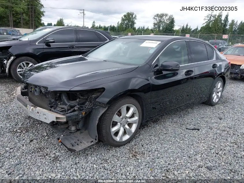 2014 Acura Rlx VIN: JH4KC1F33EC002305 Lot: 42599410
