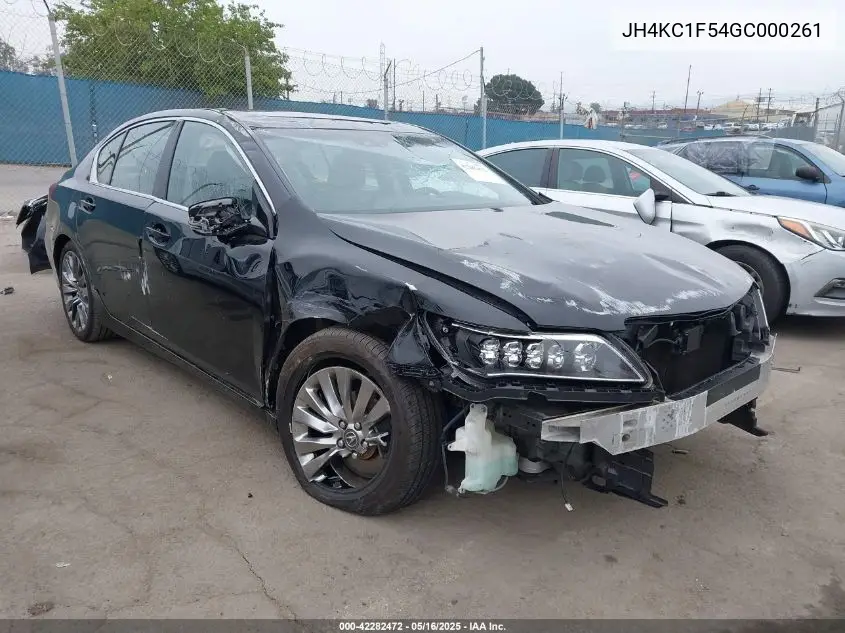 2016 Acura Rlx Technology Package VIN: JH4KC1F54GC000261 Lot: 42282472